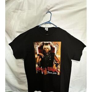 Mary J Blige 2018‎ Tour Black Men's XL Graphic T Shirt NWOT Delta Tag